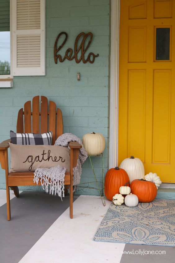 fall - porch